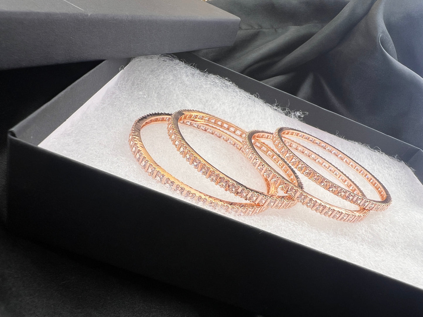 Set of 4 Tennis Bangles - More colors