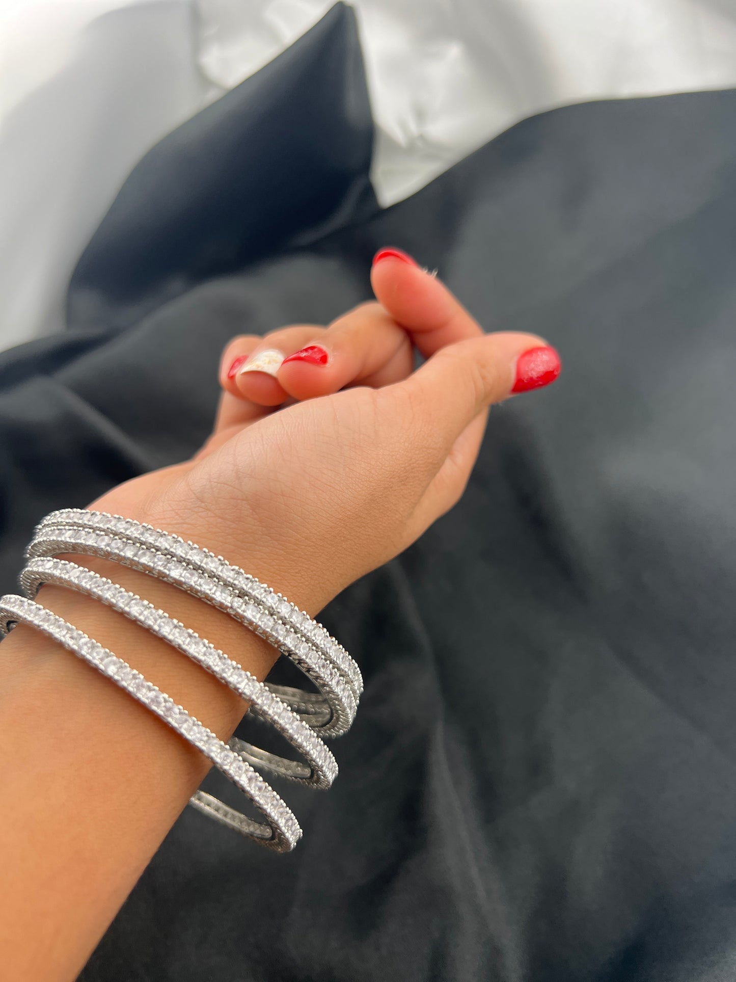 Set of 4 Tennis Bangles - More colors